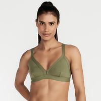 *top second skin preto liso pv19, xl Verde-militar M