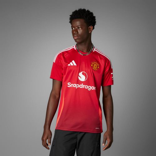 Camisa Principal de Futebol Adulto Manchester United 24/25, vermelha, GG