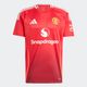 Camisa Principal de Futebol Adulto Manchester United 24/25, vermelha, M