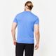 Camiseta masculina de Treino Cardio 100, azul, 3G