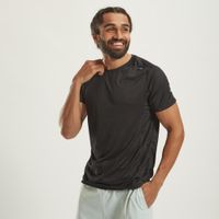 Camiseta masculina de Treino Cardio 100, preto, PP