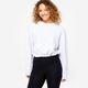 Cropped sweat 520 whit, uk20-22 / eu 2xl Cinza G