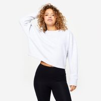 Cropped sweat 520 whit, uk20-22 / eu 2xl Cinza PP