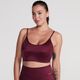 Top slim metalizado milt 120 pv24, xl Vinho M