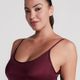 Top slim metalizado milt 120 pv24, xl Vinho M