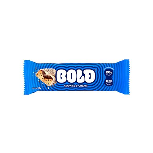 *barra pt bold 60g cookies crea, no size