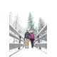 Calças de Caminhada na Neve SH500 x-warm Homem Castanho, bege, 42