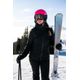 Ski jkt 500 w red, uk8 / eu s Preto-fumê G