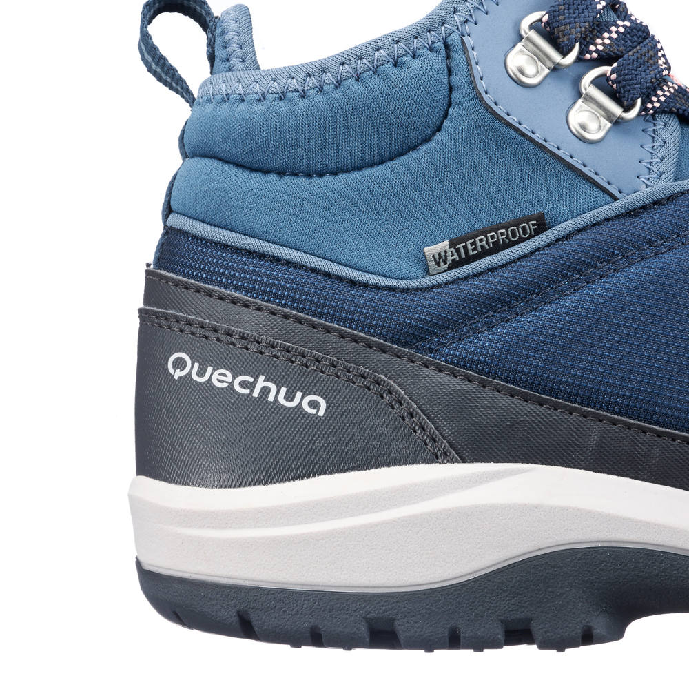 bota feminina quechua impermeavel