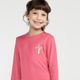 Camiseta Infantil Surf e Bodyboard Proteção UV50+ Olaian, grafite, 3-4 ANOS