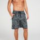 Bermuda Masculina de Surf Bolso com Zíper e Cintura Elástica Olaian, verde, 3G