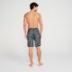 Bermuda Masculina de Surf Bolso com Zíper e Cintura Elástica Olaian, verde, 3G