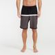 Bermuda Masculina de Surf Bolso com Zíper e Cintura Elástica Olaian, grafite, M