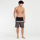Bermuda Masculina de Surf Bolso com Zíper e Cintura Elástica Olaian, grafite, M