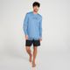Camiseta Masculina de Surf e Bodyboard Proteção UV50+ Olaian, azul, GG