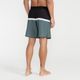 Bermuda Masculina de Surf Bolso com Zíper e Cintura Plana 18\" Olaian, verde-listrado, P