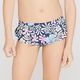 Biquini Infantil de Surf Calcinha Babado Olain, azul-floral, 9-10 ANOS
