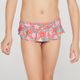 Biquini Infantil de Surf Calcinha Babado Olain, rosa-estampado, 3-4 ANOS