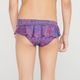 Biquini Infantil de Surf Calcinha Babado Olain, neon-roxo, 3-4 ANOS