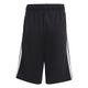 *short adidas stripes blac, 164cm 13-14y 7-8 ANOS