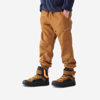 Trousers warm sh100 kid brown, 96-102 6 ANOS