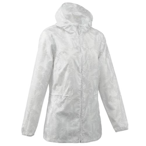 Jaqueta impermeável de trilha Raincut Zip feminina Quechua