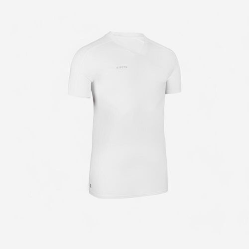 Camisa de Futebol Manga Curta Adulto ESSENTIAL, branco, G