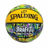 *bola spalding graffiti amarela, no size