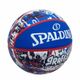 *bola spalding graffiti azul e, no size