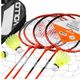 *kit badminton vollo 4 raq 3 pe, no size