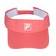 *fila viseira tennis rosa coral, no size