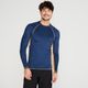 Camiseta Masculina de Surf e Bodyboard FPU50+ 500 Olaian, marinho-amarelo, GG
