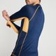 Camiseta Masculina de Surf e Bodyboard FPU50+ 500 Olaian, marinho-amarelo, GG