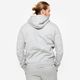 Hoodie 500 essential fleece heather, 3xl Cinza P