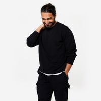 Sweat 500 essential fleece - black, 3xl P