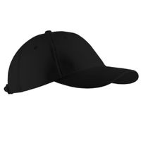 Boné adulto de golf, preto, ÚNICO