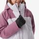 Jkt ski 500 warm kaki girl, 14 years Lilás-claro 9-10 ANOS
