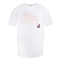 *t-shirt branca miami heat masc pv24, xl G