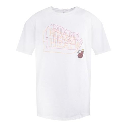 *t-shirt branca miami heat masc pv24, xl G