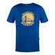 *t-shirt azul royal warriors masc p, xl Azul GG