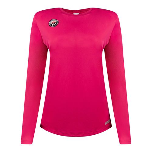 Camiseta Feminina de Corrida Mulher RUN WARM, ROSE, 38