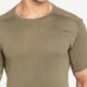 Camiseta masculina de Treino Cardio 100, caqui, 3G