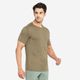 Camiseta masculina de Treino Cardio 100, caqui, 3G