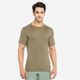 Camiseta masculina de Treino Cardio 100, caqui, 3G