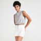 * shorts slim jacquard off white pv2, xl M