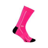 Meia para Ciclismo Road 500 Btwin, rosa, 33/36 BR