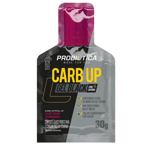 * carb-up gel black acai guaran, no size Acai UNICO