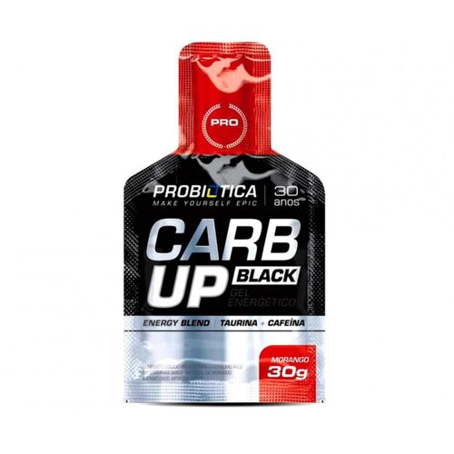 * carb-up gel black morango uni, no size Morango UNICO