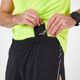 KIPRUN SHORT SPLIT BLACK GREY, 2XL