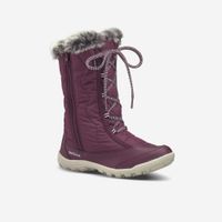Boots warm sh500 high zip, uk 2.5 eu35 Bordo 28 BR